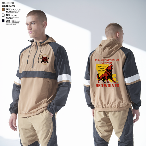 Windbreaker, 239th Military Police Company, National Guard, Teamtime, Team time, sublimation, custom sports apparel, team uniforms, spirit wear, spiritwear, sports uniforms, custom shirts, team store, custom team store, fundraiser sports, apparel fundraiser