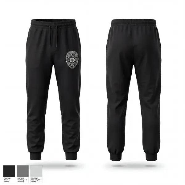 Sweatpants, Pasadena I.S.D., Police, Teamtime, Team time, sublimation, custom sports apparel, team uniforms, spirit wear, spiritwear, sports uniforms, custom shirts, team store, custom team store, fundraiser sports, apparel fundraiser