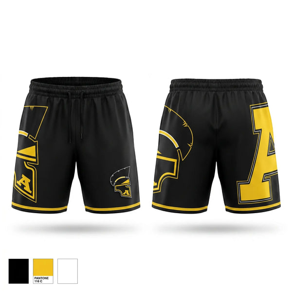 Athletic Shorts With Pockets, Amity Spartans, Cheer, Teamtime, Team time, sublimation, custom sports apparel, team uniforms, spirit wear, spiritwear, sports uniforms, custom shirts, team store, custom team store, fundraiser sports, apparel fundraiser