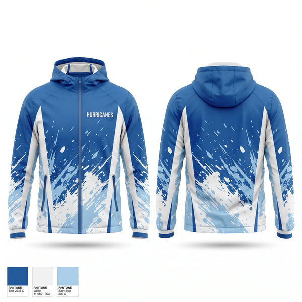 Windbreaker, Hurricanes, Baseball, Teamtime, Team time, sublimation, custom sports apparel, team uniforms, spirit wear, spiritwear, sports uniforms, custom shirts, team store, custom team store, fundraiser sports, apparel fundraiser