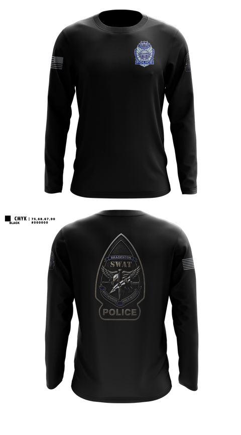 Long Sleeve Performance Shirt, Franklin Police K9, Police, Teamtime, Team time, sublimation, custom sports apparel, team uniforms, spirit wear, spiritwear, sports uniforms, custom shirts, team store, custom team store, fundraiser sports, apparel fundraiser