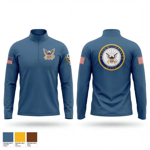 Windbreaker, Christiana high school NJROTC, Navy, Teamtime, Team time, sublimation, custom sports apparel, team uniforms, spirit wear, spiritwear, sports uniforms, custom shirts, team store, custom team store, fundraiser sports, apparel fundraiser