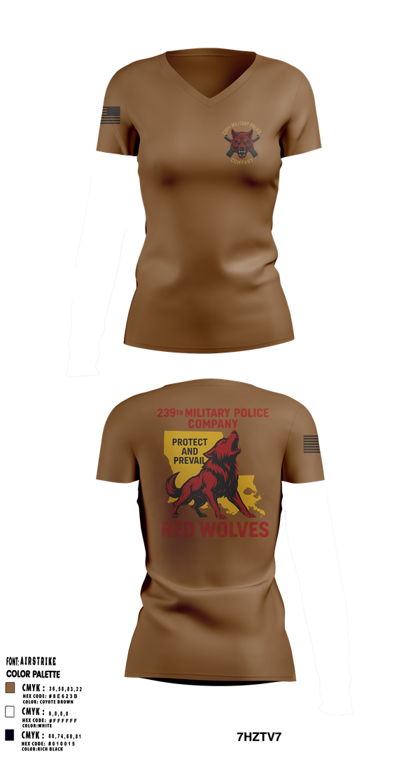 Womens Short Sleeve Vneck Shirt, 239th Military Police Company, National Guard, Teamtime, Team time, sublimation, custom sports apparel, team uniforms, spirit wear, spiritwear, sports uniforms, custom shirts, team store, custom team store, fundraiser sports, apparel fundraiser