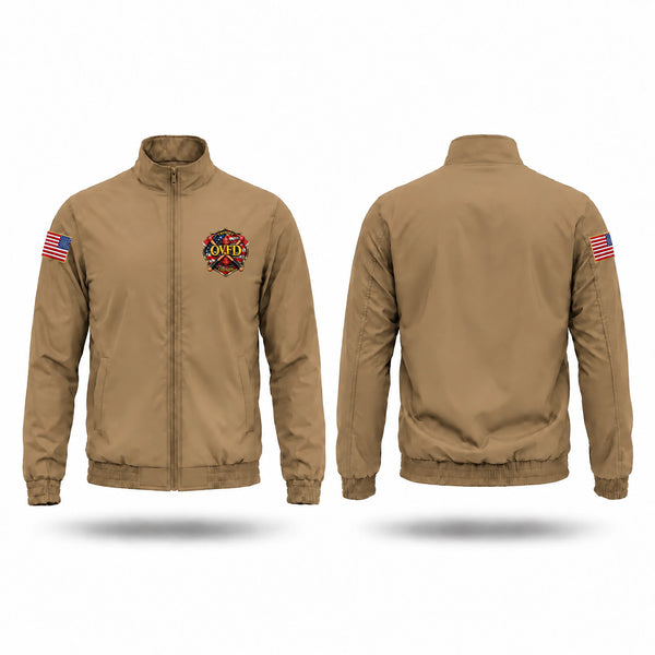 Windbreaker, Ordway volunteers fire department, Fire Department, Teamtime, Team time, sublimation, custom sports apparel, team uniforms, spirit wear, spiritwear, sports uniforms, custom shirts, team store, custom team store, fundraiser sports, apparel fundraiser