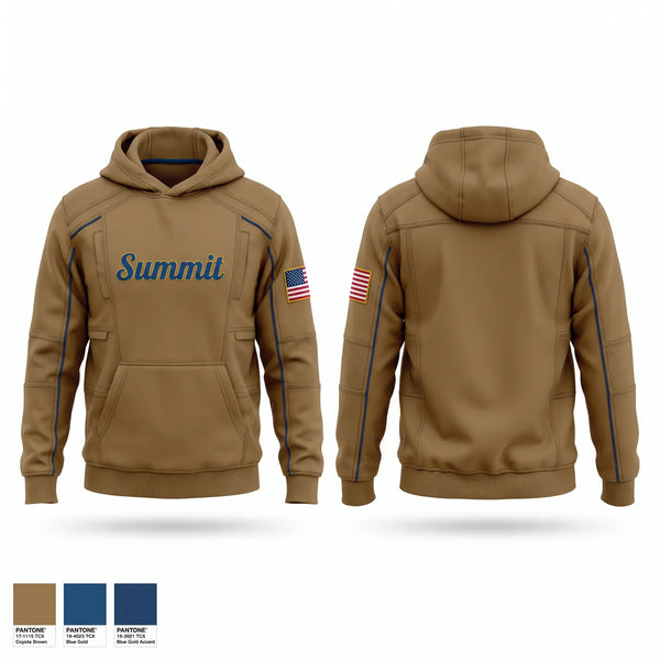 Hoodie, Summit, Army, Teamtime, Team time, sublimation, custom sports apparel, team uniforms, spirit wear, spiritwear, sports uniforms, custom shirts, team store, custom team store, fundraiser sports, apparel fundraiser