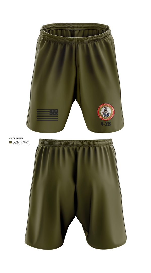 Athletic Shorts With Pockets, IOC 4-26, Marines, Teamtime, Team time, sublimation, custom sports apparel, team uniforms, spirit wear, spiritwear, sports uniforms, custom shirts, team store, custom team store, fundraiser sports, apparel fundraiser
