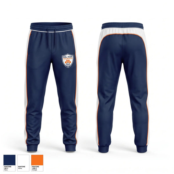 Sweatpants, Delmar, Men's Soccer, Teamtime, Team time, sublimation, custom sports apparel, team uniforms, spirit wear, spiritwear, sports uniforms, custom shirts, team store, custom team store, fundraiser sports, apparel fundraiser