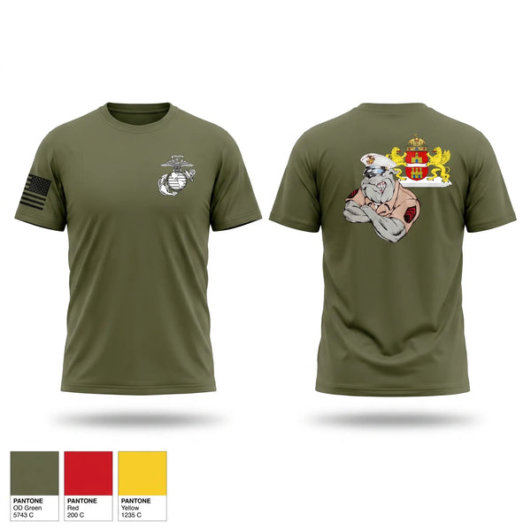 Old School Cotton Feel Shirt, MCESG Region 8 Detachment budapest, Marines, Teamtime, Team time, sublimation, custom sports apparel, team uniforms, spirit wear, spiritwear, sports uniforms, custom shirts, team store, custom team store, fundraiser sports, apparel fundraiser