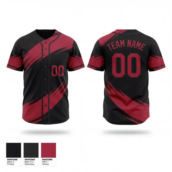 Full Button Baseball Jersey, Virginia Beach Pups, Baseball, Teamtime, Team time, sublimation, custom sports apparel, team uniforms, spirit wear, spiritwear, sports uniforms, custom shirts, team store, custom team store, fundraiser sports, apparel fundraiser