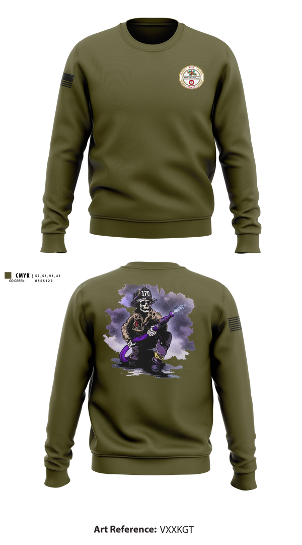 Crew Neck Sweatshirt, 319th IEW, , Teamtime, Team time, sublimation, custom sports apparel, team uniforms, spirit wear, spiritwear, sports uniforms, custom shirts, team store, custom team store, fundraiser sports, apparel fundraiser