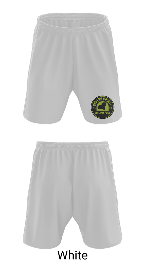Athletic Shorts With Pockets, Oswego County Drug Task Force, Police, Teamtime, Team time, sublimation, custom sports apparel, team uniforms, spirit wear, spiritwear, sports uniforms, custom shirts, team store, custom team store, fundraiser sports, apparel fundraiser