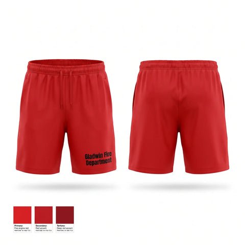 Athletic Shorts With Pockets, Gladwin Fire Department, Fire Department, Teamtime, Team time, sublimation, custom sports apparel, team uniforms, spirit wear, spiritwear, sports uniforms, custom shirts, team store, custom team store, fundraiser sports, apparel fundraiser
