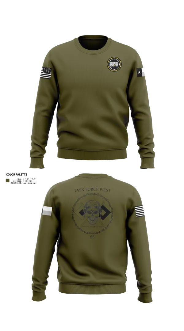 Crew Neck Sweatshirt, , National Guard, Teamtime, Team time, sublimation, custom sports apparel, team uniforms, spirit wear, spiritwear, sports uniforms, custom shirts, team store, custom team store, fundraiser sports, apparel fundraiser