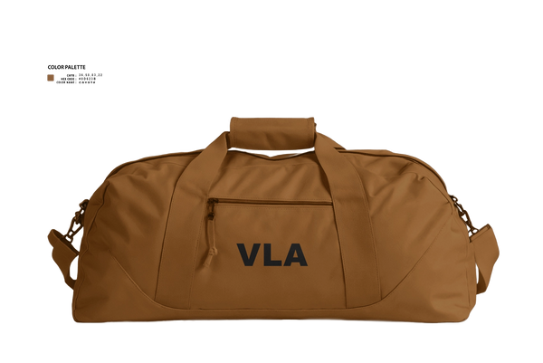 Duffle Bag, VLA, Navy, Teamtime, Team time, sublimation, custom sports apparel, team uniforms, spirit wear, spiritwear, sports uniforms, custom shirts, team store, custom team store, fundraiser sports, apparel fundraiser