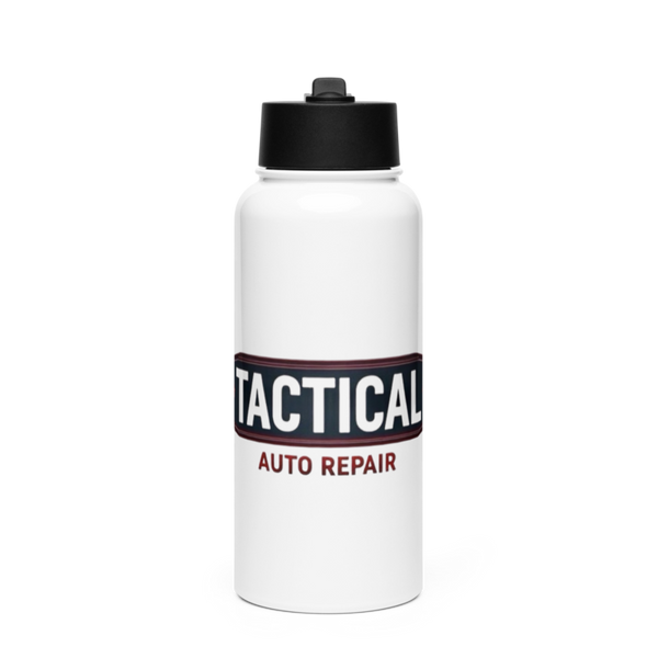 Tactical Auto Repair LLC 945276 Stainless Steel Water Bottle with a Straw Lid