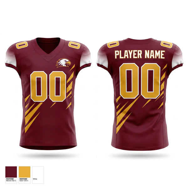Football Jersey, Pettus Eagles, , Teamtime, Team time, sublimation, custom sports apparel, team uniforms, spirit wear, spiritwear, sports uniforms, custom shirts, team store, custom team store, fundraiser sports, apparel fundraiser