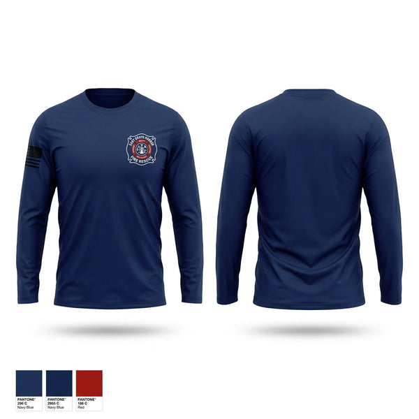 Long Sleeve Performance Shirt, East Grays Harbor Fire Rescue, Fire Department, Teamtime, Team time, sublimation, custom sports apparel, team uniforms, spirit wear, spiritwear, sports uniforms, custom shirts, team store, custom team store, fundraiser sports, apparel fundraiser