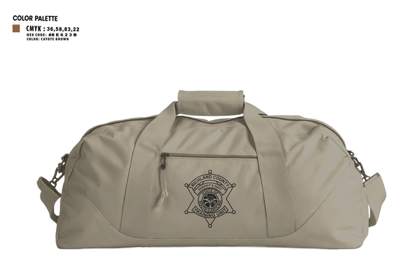 Duffle Bag, Richland County Sheriff's Department Training Unit, Police, Teamtime, Team time, sublimation, custom sports apparel, team uniforms, spirit wear, spiritwear, sports uniforms, custom shirts, team store, custom team store, fundraiser sports, apparel fundraiser
