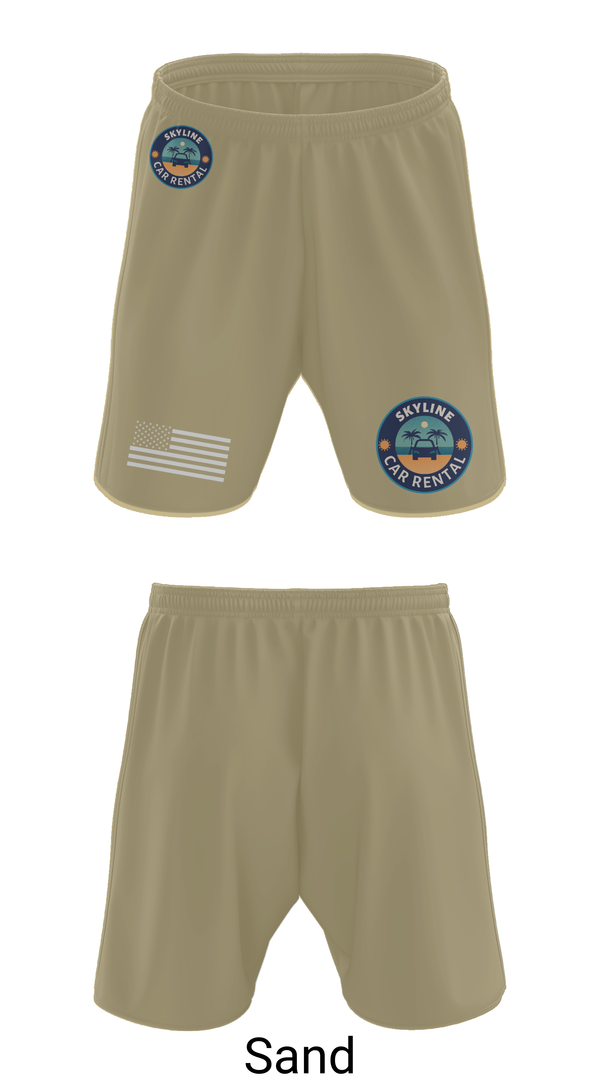 Athletic Shorts With Pockets, Skyline Car Rental, Men's Basketball, Teamtime, Team time, sublimation, custom sports apparel, team uniforms, spirit wear, spiritwear, sports uniforms, custom shirts, team store, custom team store, fundraiser sports, apparel fundraiser