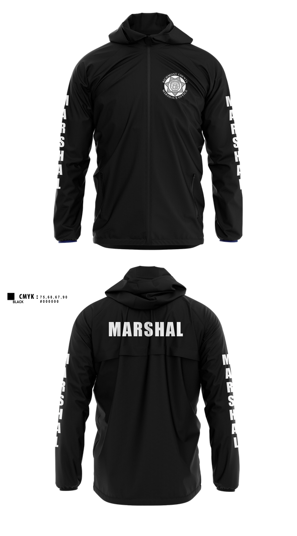 Windbreaker, Richmond County Marshal's Office, Police, Teamtime, Team time, sublimation, custom sports apparel, team uniforms, spirit wear, spiritwear, sports uniforms, custom shirts, team store, custom team store, fundraiser sports, apparel fundraiser