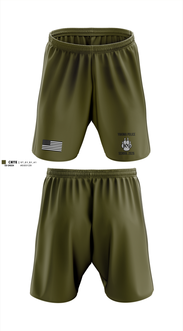 Athletic Shorts With Pockets, Yakima Police Department K9 School, Police, Teamtime, Team time, sublimation, custom sports apparel, team uniforms, spirit wear, spiritwear, sports uniforms, custom shirts, team store, custom team store, fundraiser sports, apparel fundraiser