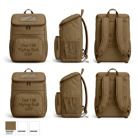 Gear Bag, Det 158 Flying Bull USF, Air Force, Teamtime, Team time, sublimation, custom sports apparel, team uniforms, spirit wear, spiritwear, sports uniforms, custom shirts, team store, custom team store, fundraiser sports, apparel fundraiser