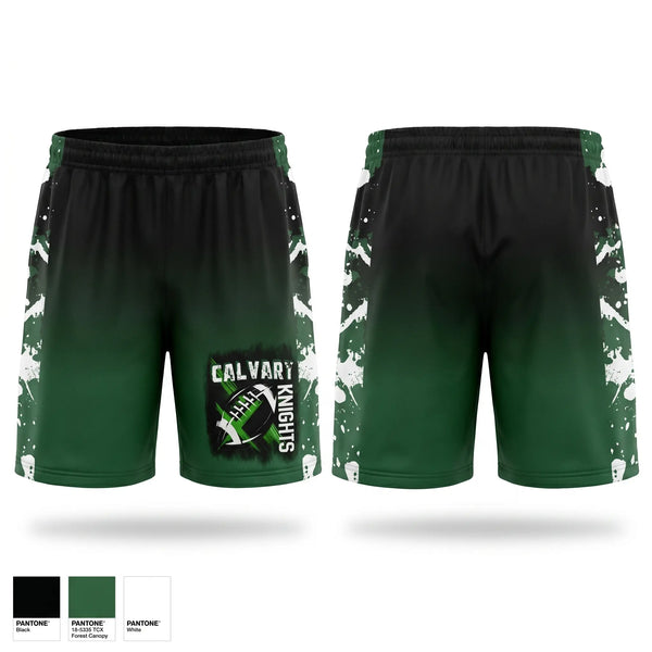 Athletic Shorts With Pockets, Calvary Knights, , Teamtime, Team time, sublimation, custom sports apparel, team uniforms, spirit wear, spiritwear, sports uniforms, custom shirts, team store, custom team store, fundraiser sports, apparel fundraiser