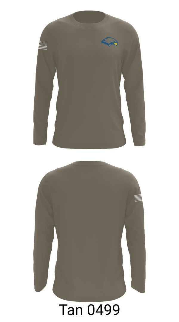 Long Sleeve Performance Shirt, Ruskin Highschool MCJROTC, Marines, Teamtime, Team time, sublimation, custom sports apparel, team uniforms, spirit wear, spiritwear, sports uniforms, custom shirts, team store, custom team store, fundraiser sports, apparel fundraiser