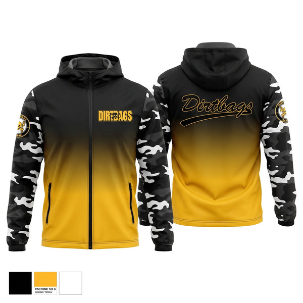 Windbreaker, DC Dirtbags, Baseball, Teamtime, Team time, sublimation, custom sports apparel, team uniforms, spirit wear, spiritwear, sports uniforms, custom shirts, team store, custom team store, fundraiser sports, apparel fundraiser
