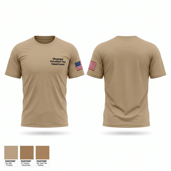 Short Sleeve Performance Shirt, Megargel Volunteer Fire Department, Fire Department, Teamtime, Team time, sublimation, custom sports apparel, team uniforms, spirit wear, spiritwear, sports uniforms, custom shirts, team store, custom team store, fundraiser sports, apparel fundraiser