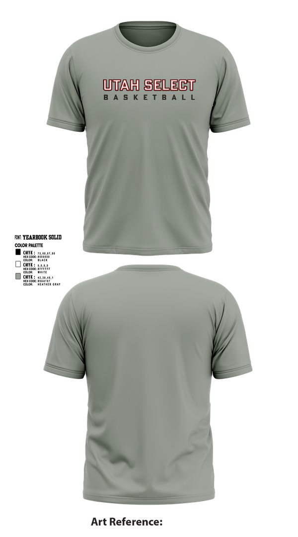 Short Sleeve Performance Shirt, Utah Select Basketball, Cheer, Teamtime, Team time, sublimation, custom sports apparel, team uniforms, spirit wear, spiritwear, sports uniforms, custom shirts, team store, custom team store, fundraiser sports, apparel fundraiser