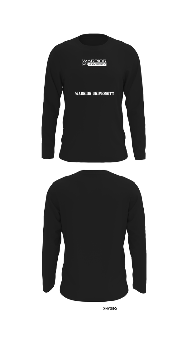 Long Sleeve Performance Shirt, Warrior University, , Teamtime, Team time, sublimation, custom sports apparel, team uniforms, spirit wear, spiritwear, sports uniforms, custom shirts, team store, custom team store, fundraiser sports, apparel fundraiser