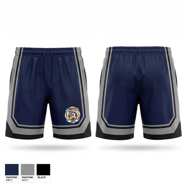 Athletic Shorts With Pockets, Yonkers Fire Department, Fire Department, Teamtime, Team time, sublimation, custom sports apparel, team uniforms, spirit wear, spiritwear, sports uniforms, custom shirts, team store, custom team store, fundraiser sports, apparel fundraiser