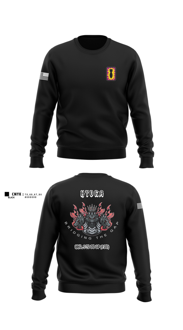Crew Neck Sweatshirt, HHD, 52ND EOD GP, , Teamtime, Team time, sublimation, custom sports apparel, team uniforms, spirit wear, spiritwear, sports uniforms, custom shirts, team store, custom team store, fundraiser sports, apparel fundraiser