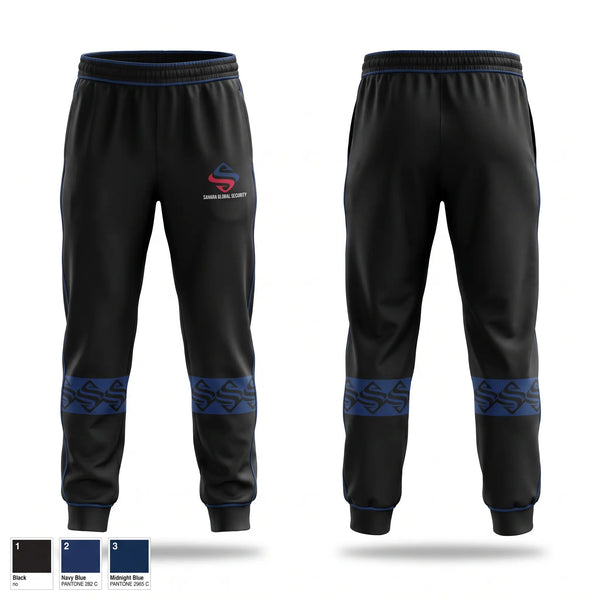 Sweatpants, Sahara Global Security, Police, Teamtime, Team time, sublimation, custom sports apparel, team uniforms, spirit wear, spiritwear, sports uniforms, custom shirts, team store, custom team store, fundraiser sports, apparel fundraiser