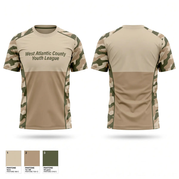 Short Sleeve Performance Shirt, West Atlantic County Youth League, Women's Soccer, Teamtime, Team time, sublimation, custom sports apparel, team uniforms, spirit wear, spiritwear, sports uniforms, custom shirts, team store, custom team store, fundraiser sports, apparel fundraiser