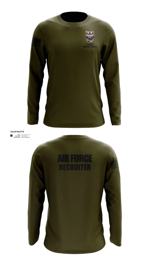 Long Sleeve Performance Shirt, 336 RCS F Flight, , Teamtime, Team time, sublimation, custom sports apparel, team uniforms, spirit wear, spiritwear, sports uniforms, custom shirts, team store, custom team store, fundraiser sports, apparel fundraiser