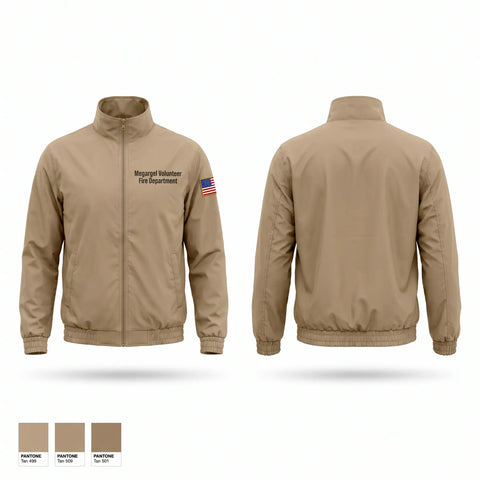 Windbreaker, Megargel Volunteer Fire Department, Fire Department, Teamtime, Team time, sublimation, custom sports apparel, team uniforms, spirit wear, spiritwear, sports uniforms, custom shirts, team store, custom team store, fundraiser sports, apparel fundraiser