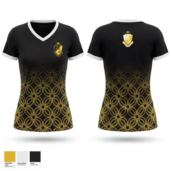 Womens Short Sleeve Vneck Shirt, Sigma Kappa Delta Fraternity, , Teamtime, Team time, sublimation, custom sports apparel, team uniforms, spirit wear, spiritwear, sports uniforms, custom shirts, team store, custom team store, fundraiser sports, apparel fundraiser