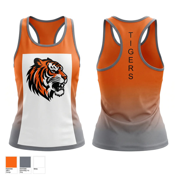 Mens Track Singlet, HERRIN TIGERS CROSS COUNTRY, Cross Country, Teamtime, Team time, sublimation, custom sports apparel, team uniforms, spirit wear, spiritwear, sports uniforms, custom shirts, team store, custom team store, fundraiser sports, apparel fundraiser