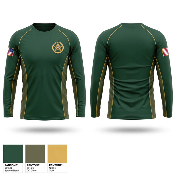 Long Sleeve Performance Shirt, McIntosh County Sheriff’s Office, Police, Teamtime, Team time, sublimation, custom sports apparel, team uniforms, spirit wear, spiritwear, sports uniforms, custom shirts, team store, custom team store, fundraiser sports, apparel fundraiser