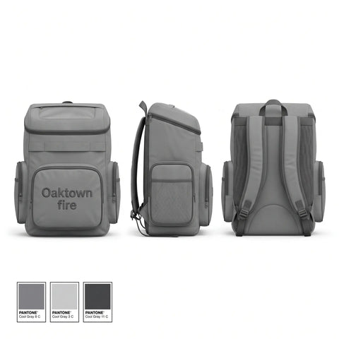 Gear Bag, Oaktown Fire, Fire Department, Teamtime, Team time, sublimation, custom sports apparel, team uniforms, spirit wear, spiritwear, sports uniforms, custom shirts, team store, custom team store, fundraiser sports, apparel fundraiser