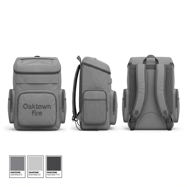 Gear Bag, Oaktown Fire, Fire Department, Teamtime, Team time, sublimation, custom sports apparel, team uniforms, spirit wear, spiritwear, sports uniforms, custom shirts, team store, custom team store, fundraiser sports, apparel fundraiser