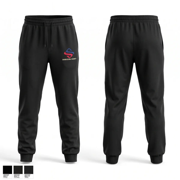 Sweatpants, Sahara Global Security, Police, Teamtime, Team time, sublimation, custom sports apparel, team uniforms, spirit wear, spiritwear, sports uniforms, custom shirts, team store, custom team store, fundraiser sports, apparel fundraiser