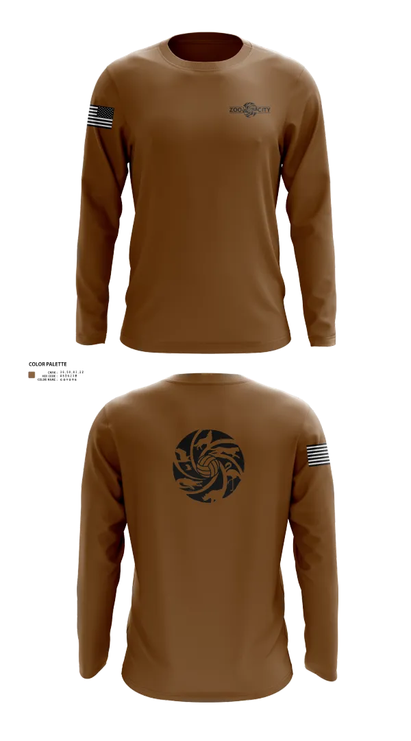 Long Sleeve Performance Shirt, Zoo City, Women's Volleyball, Teamtime, Team time, sublimation, custom sports apparel, team uniforms, spirit wear, spiritwear, sports uniforms, custom shirts, team store, custom team store, fundraiser sports, apparel fundraiser
