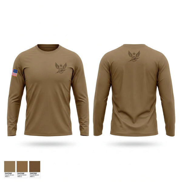 Long Sleeve Performance Shirt, 4 SOPS, Space Force, Teamtime, Team time, sublimation, custom sports apparel, team uniforms, spirit wear, spiritwear, sports uniforms, custom shirts, team store, custom team store, fundraiser sports, apparel fundraiser