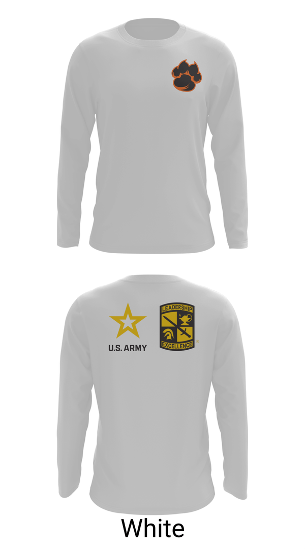 Long Sleeve Performance Shirt, MMI ROTC, Army, Teamtime, Team time, sublimation, custom sports apparel, team uniforms, spirit wear, spiritwear, sports uniforms, custom shirts, team store, custom team store, fundraiser sports, apparel fundraiser