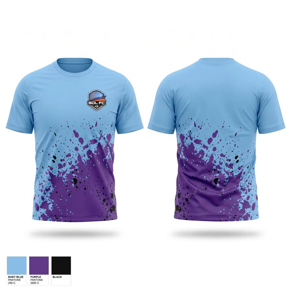 Short Sleeve Performance Shirt, Sol FC, Men's Soccer, Teamtime, Team time, sublimation, custom sports apparel, team uniforms, spirit wear, spiritwear, sports uniforms, custom shirts, team store, custom team store, fundraiser sports, apparel fundraiser
