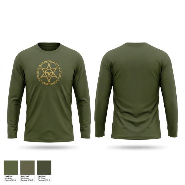 Long Sleeve Performance Shirt, Washington county regional correctional facility, , Teamtime, Team time, sublimation, custom sports apparel, team uniforms, spirit wear, spiritwear, sports uniforms, custom shirts, team store, custom team store, fundraiser sports, apparel fundraiser