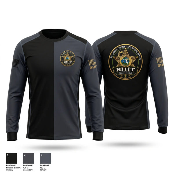 Long Sleeve Performance Shirt, BHIT, Police, Teamtime, Team time, sublimation, custom sports apparel, team uniforms, spirit wear, spiritwear, sports uniforms, custom shirts, team store, custom team store, fundraiser sports, apparel fundraiser